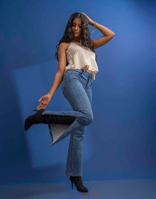 BOOTCUT DENIM JEANS