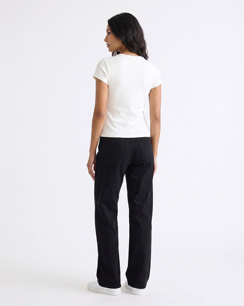 GIVO WIDE LEG DENIM
