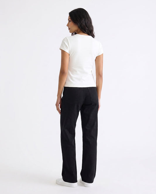 GIVO WIDE LEG DENIM