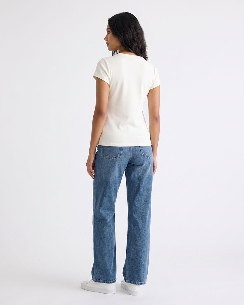 GIVO WIDE LEG DENIM