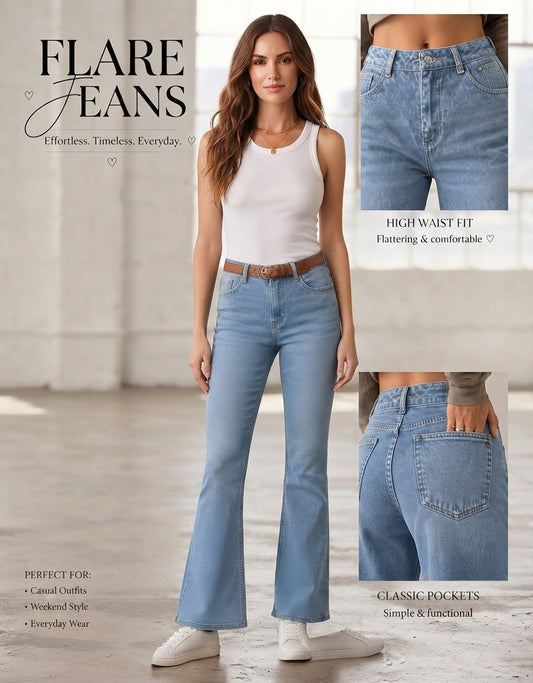 AMANI FLARE DENIM