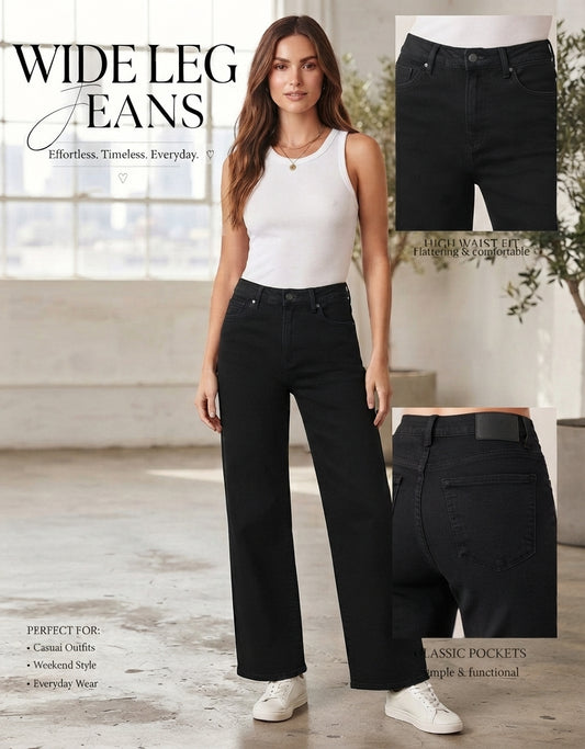 AMANI WIDE LEG DENIM