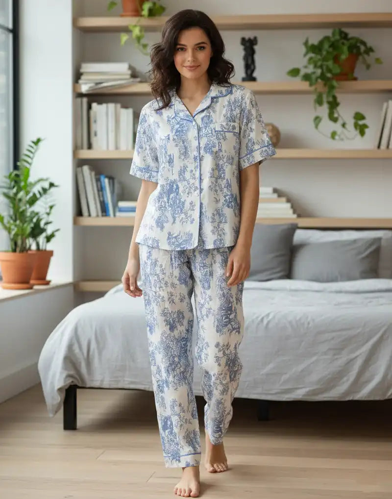 Romance Short Sleeve Nightdress