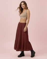 GIVO FLARED SKIRT