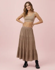 GIVO FLARED SKIRT