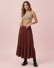 GIVO FLARED SKIRT
