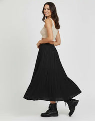 GIVO FLARED SKIRT