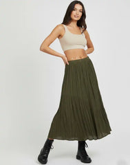 GIVO FLARED SKIRT