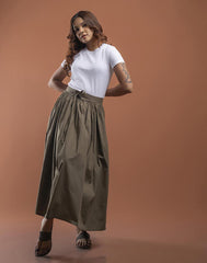 WOMEN' S PLAIN SKIRT
