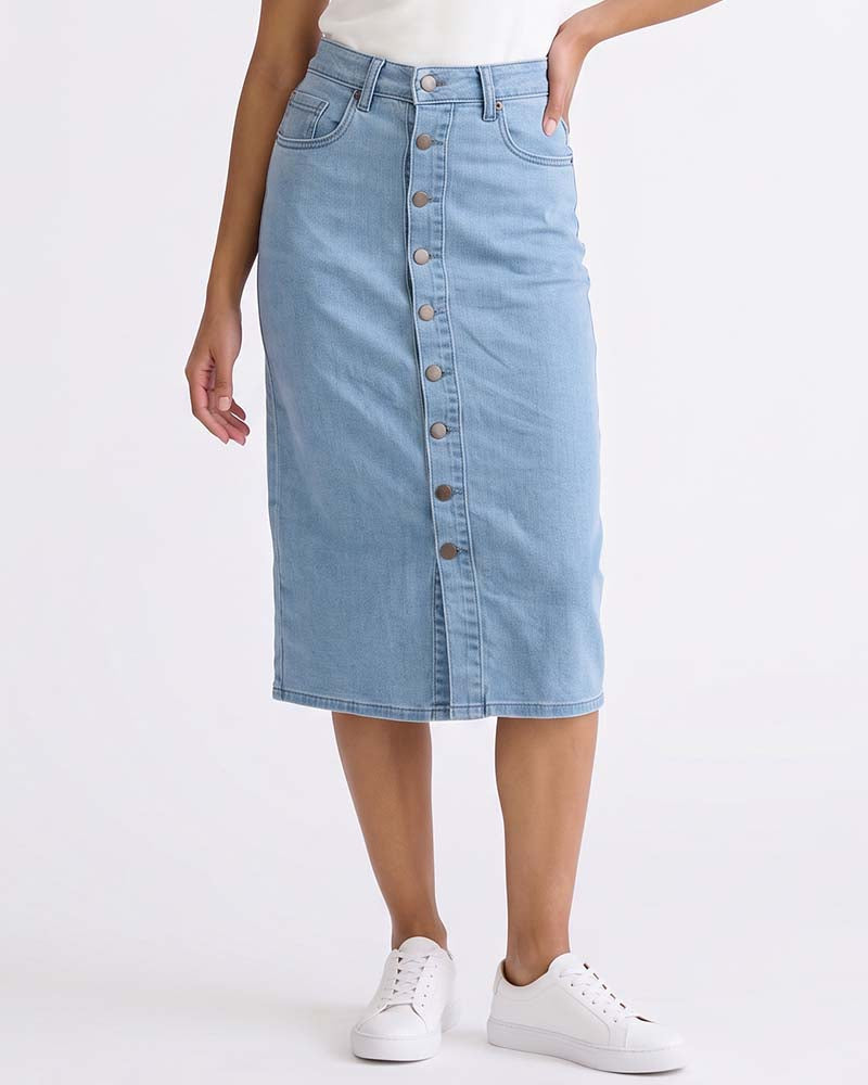 GIVO DENIM SKIRT