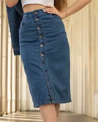 GIVO DENIM SKIRT