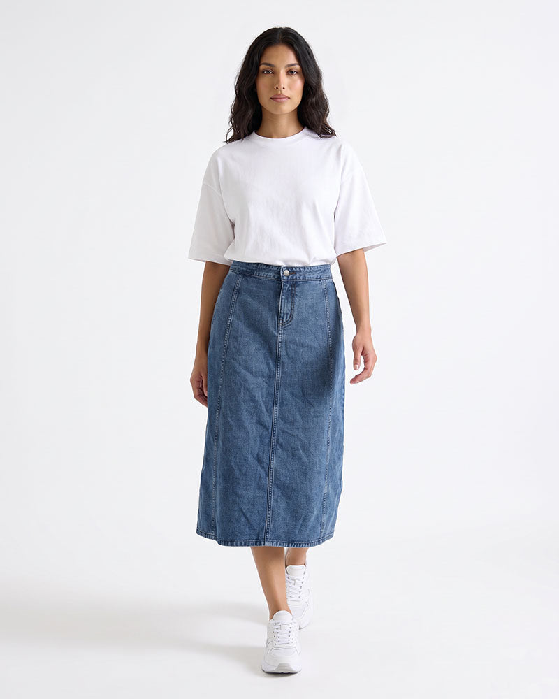 GIVO DENIM SKIRT