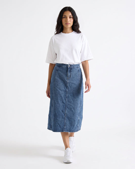GIVO DENIM SKIRT