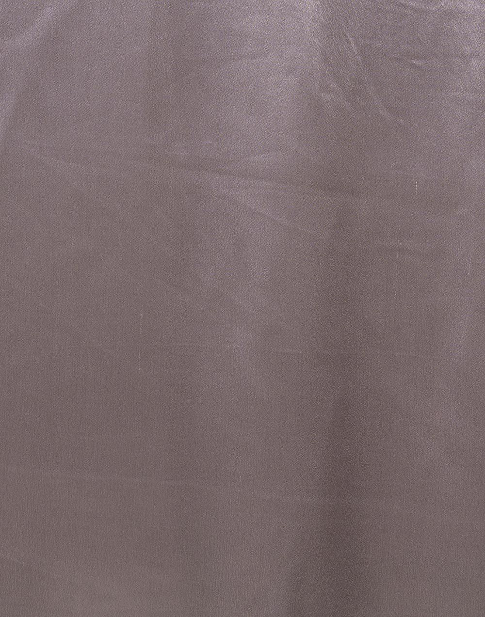 ETHNIC FUSION PLAIN SILK SAREE