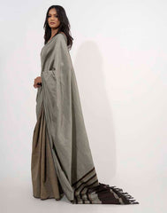 ETHNIC FUSION HANDLOOM SAREE