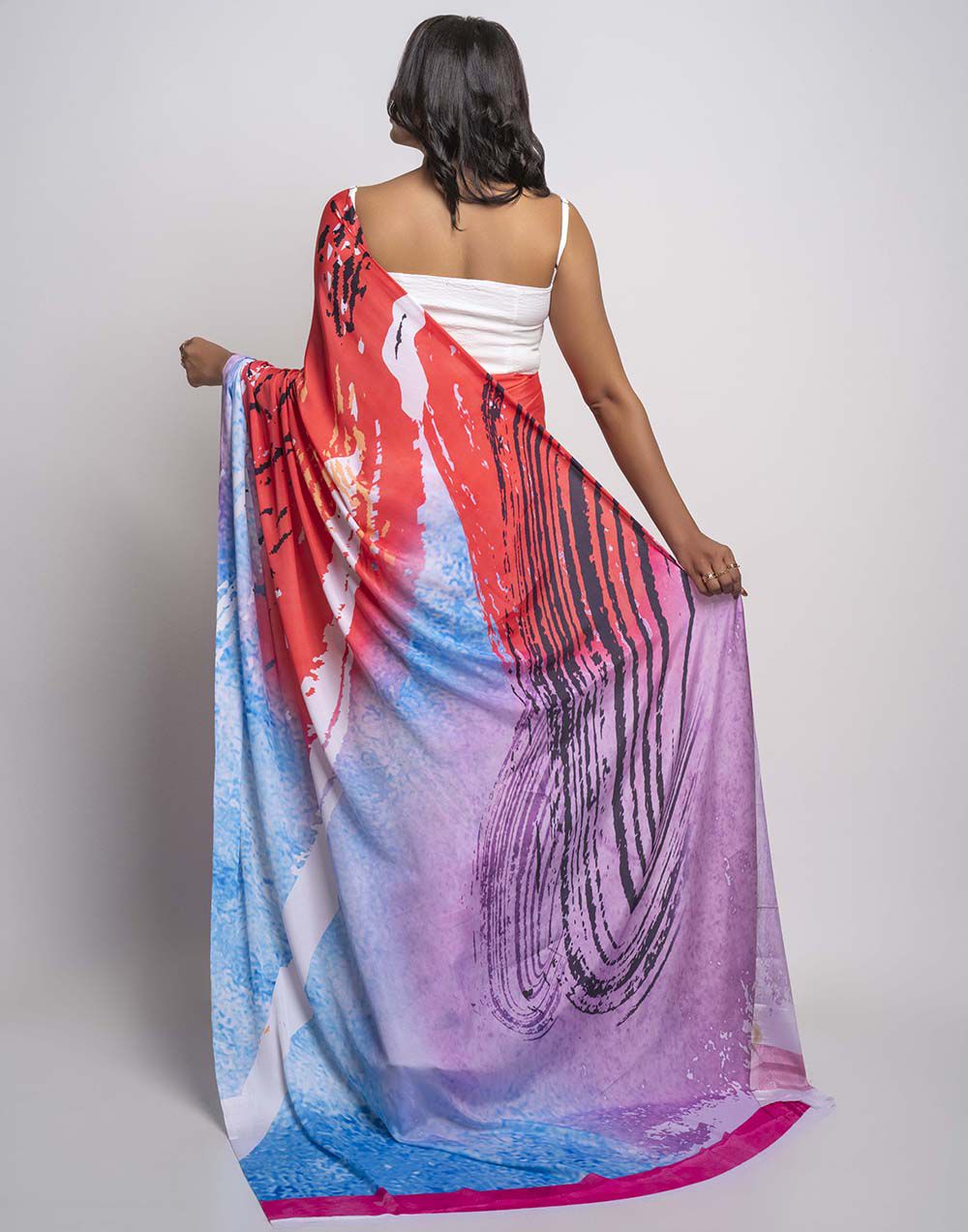 0305600709C10-FRE (4)_Ladies_Saree_Fashion Bug Sri Lanka