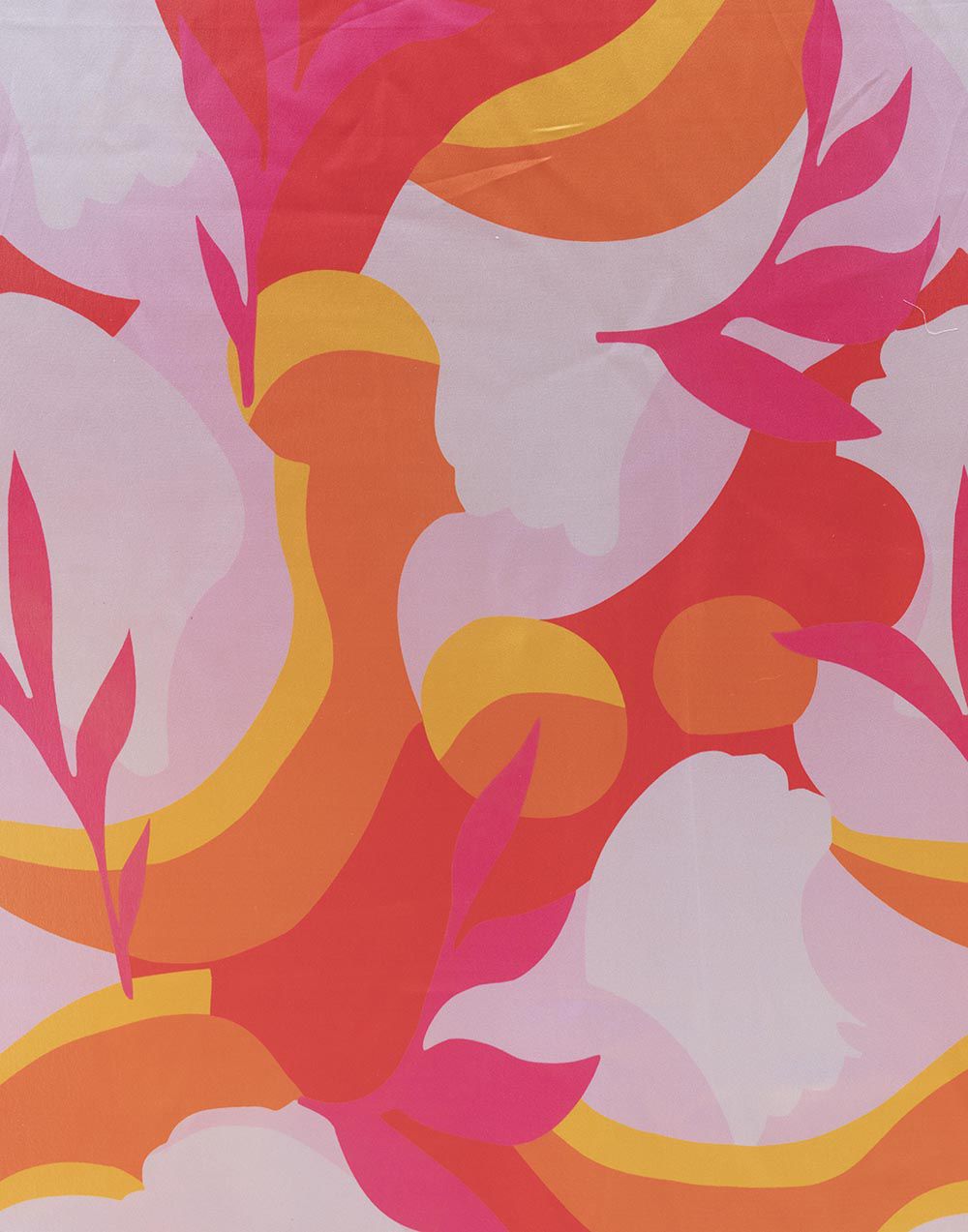 ETHNIC FUSION PRINTED BATIK INSPIRED SILK SAREE