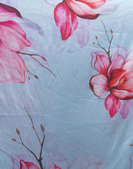 ETHNIC FUSION PRINTED BATIK INSPIRED SILK SAREE