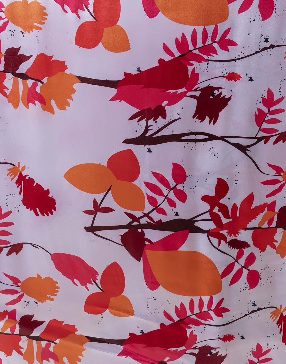 ETHNIC FUSION PRINTED BATIK INSPIRED SILK SAREE