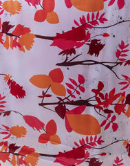 ETHNIC FUSION PRINTED BATIK INSPIRED SILK SAREE