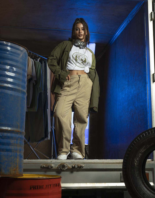 AMANI OVERSIZED GRAPHIC PRINTED T - SHIRT