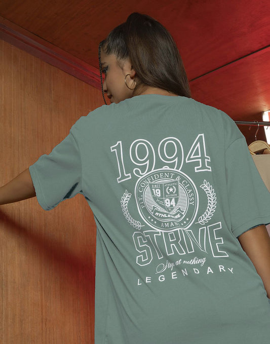 AMANI OVERSIZED GRAPHIC PRINTED T - SHIRT