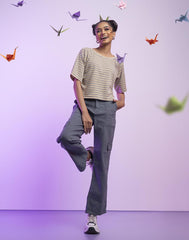 AMANI OVERSIZED CROP TOP