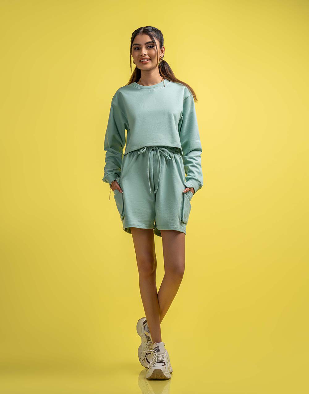 AMANI OVERSIZED CROP TOP