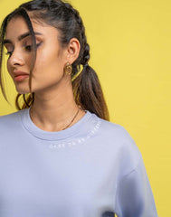 AMANI OVERSIZED CROP TOP