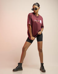 A .   OVERSIZED PRINTED T - SHIRT