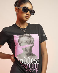 A . PRINTED T - SHIRT