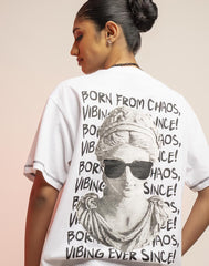 A .   OVERSIZED PRINTED T - SHIRT