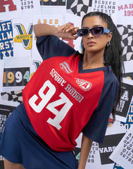 A .   OVERSIZED PRINTED T - SHIRT