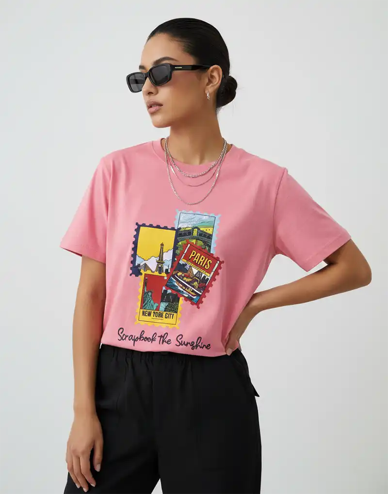 A .  PRINTED T - SHIRT