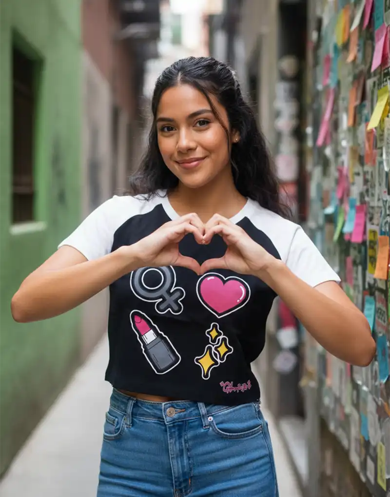 LADIES  T - SHIRT
