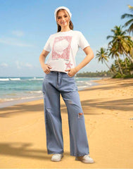 AMANI PRINTED T - SHIRT