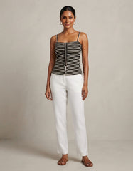 Ladies Padded Strap Sleaveless Top