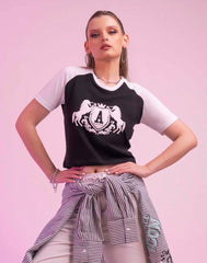 A . PRINTED T - SHIRT