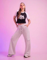 A . PRINTED T - SHIRT