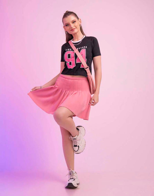 A . PRINTED T - SHIRT