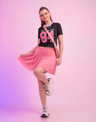 A . PRINTED T - SHIRT
