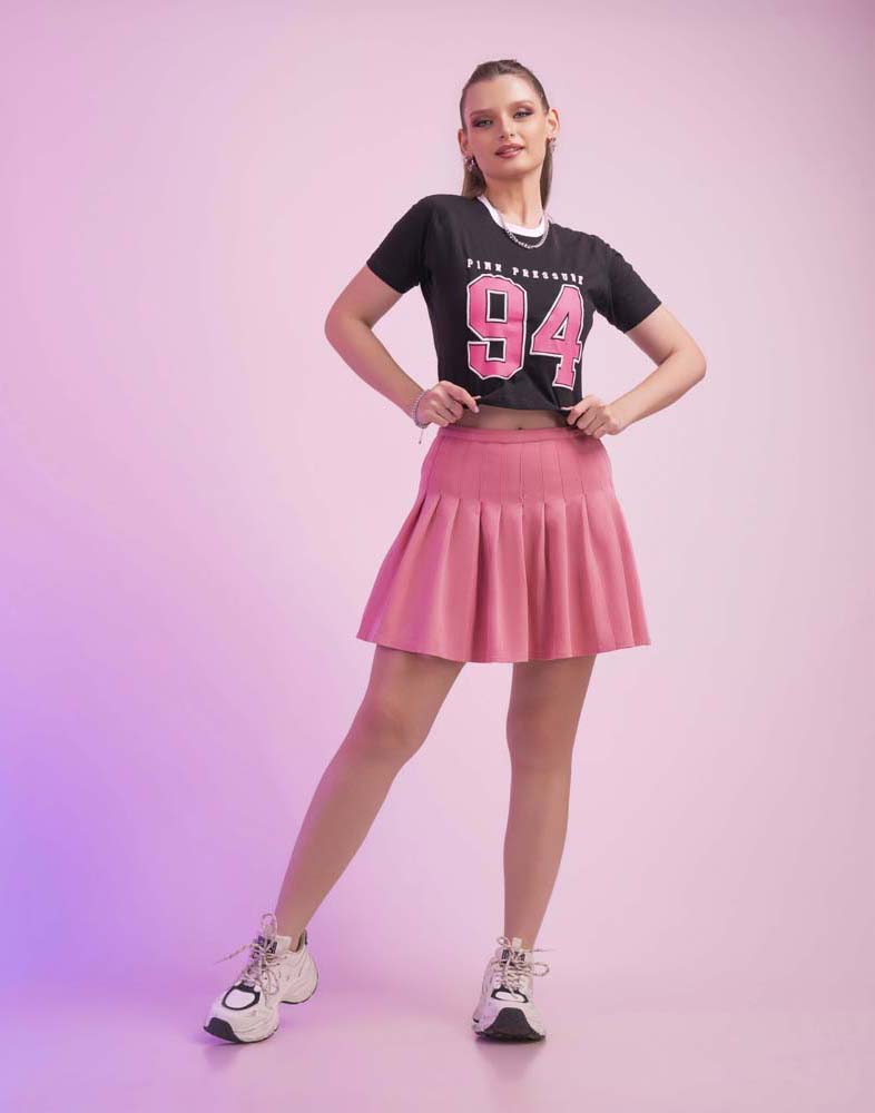 A . PRINTED T - SHIRT