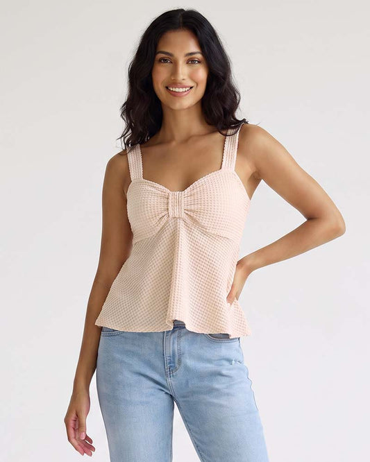 Ladies Sleeveless Casual Tank Top