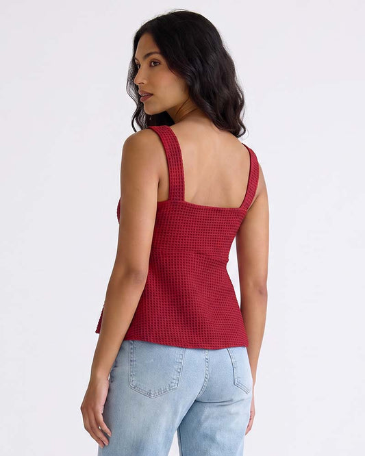 Ladies Sleeveless Casual Tank Top