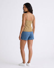 Ladies Sleeveless Striped Top