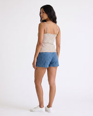 Ladies Sleeveless Striped Top
