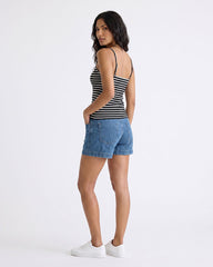 Ladies Sleeveless Striped Top