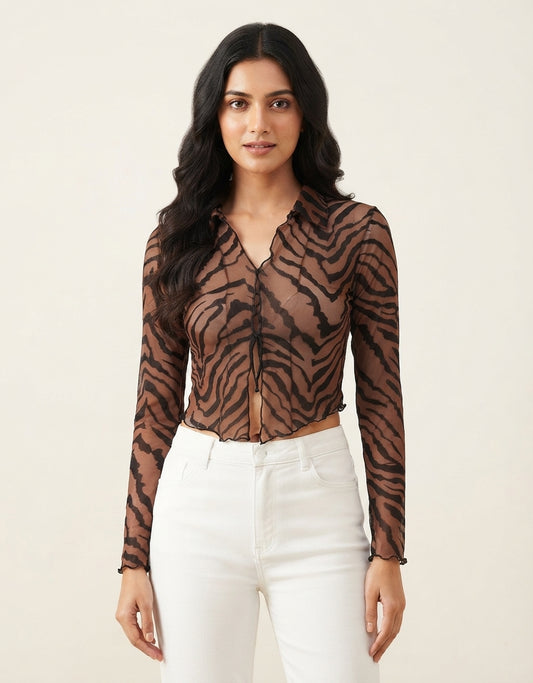 LADIES LONG SLEEVE TOP