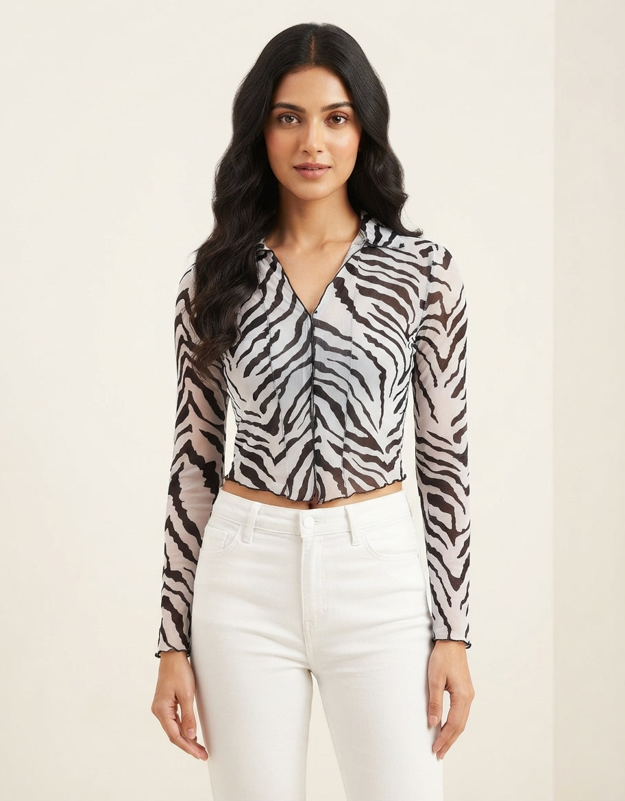 LADIES LONG SLEEVE TOP