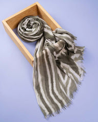 Ladies Stripe Shawl